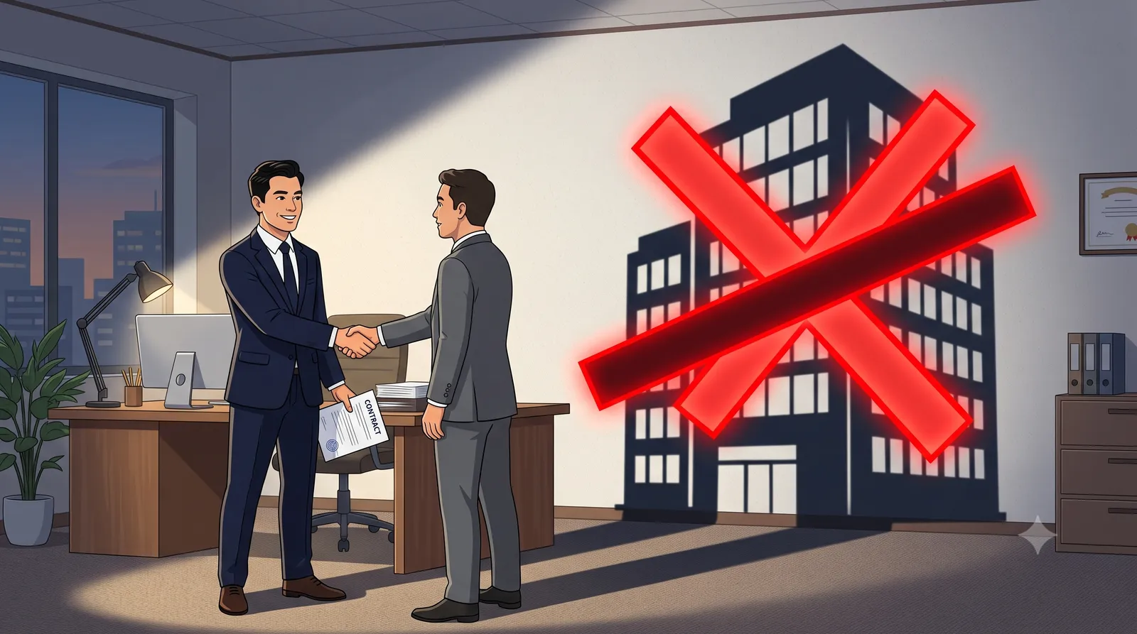 Rủi ro giao kết hợp đồng dịch vụ pháp lý vô hiệu