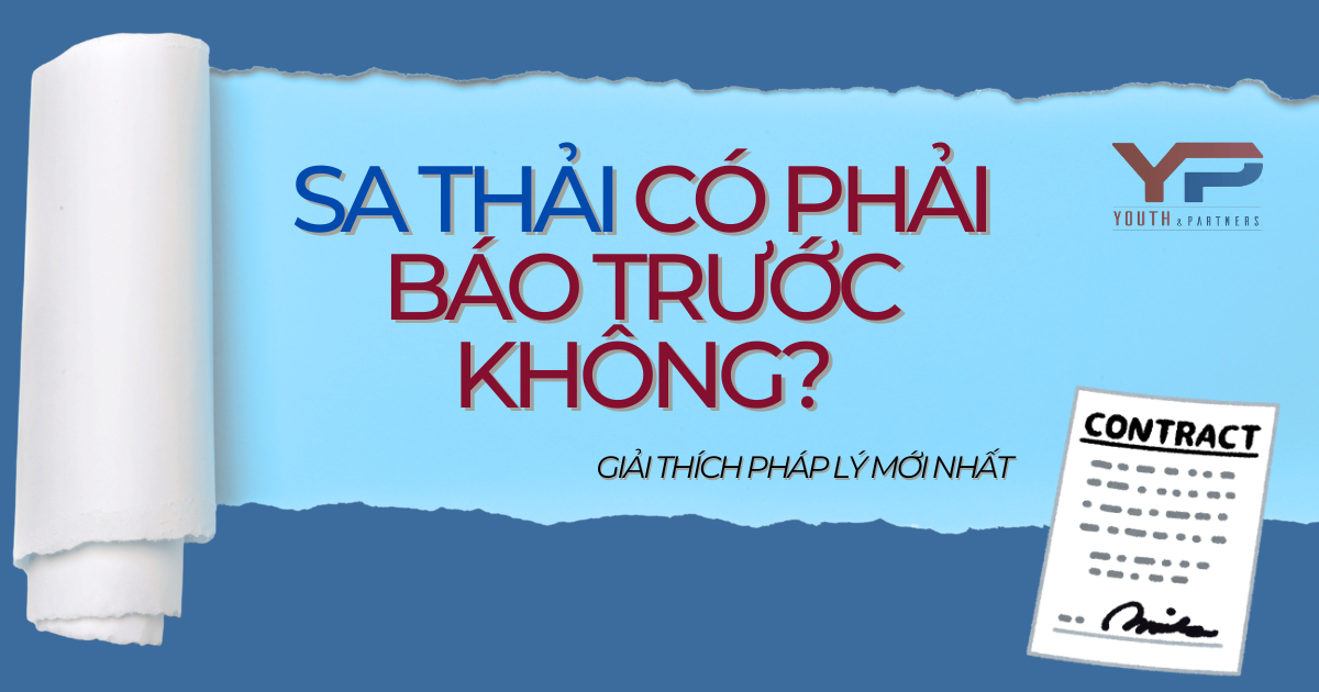 Khi áp dụng hình thức sa thải đối với người lao động, doanh nghiệp có phải thông báo tới người đó trước khi sa thải? Giải thích theo luật lao động hiện hành.