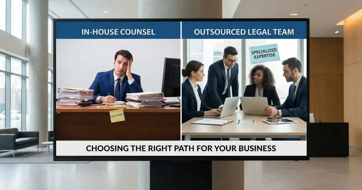 Sự khác biệt giữa pháp chế thuê ngoài và pháp chế nội bộ Sự khác biệt giữa pháp chế thuê ngoài và pháp chế nội bộ