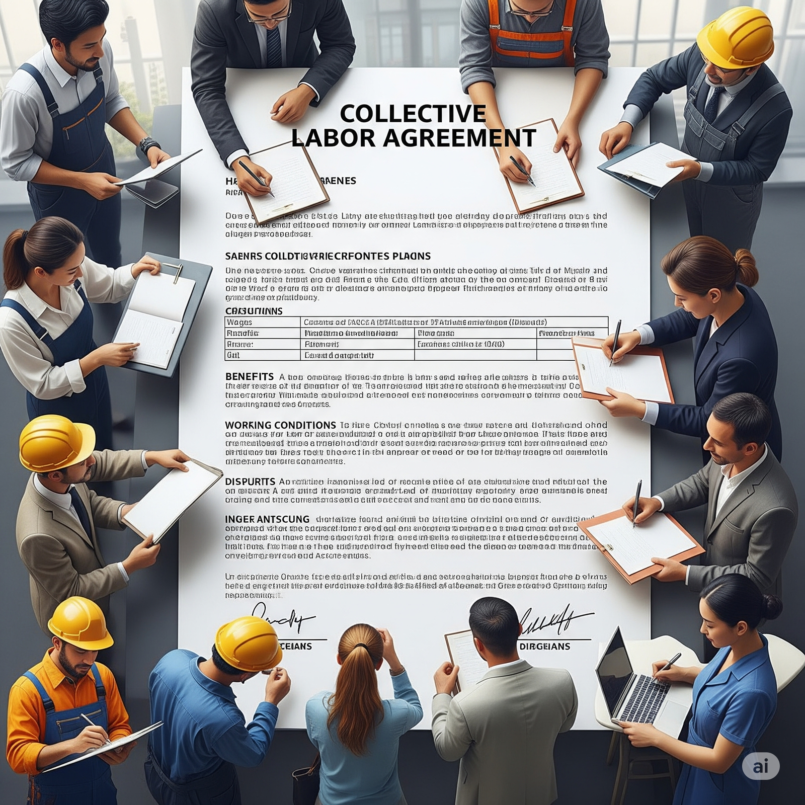 Thỏa ước lao động tập thể – Tư vấn pháp lý từ A đến Z