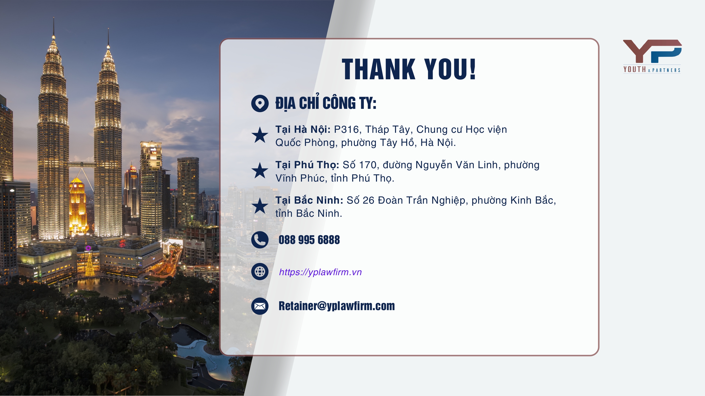 Thông tin liên hệ nhận tư vấn pháp luật doanh nghiệp