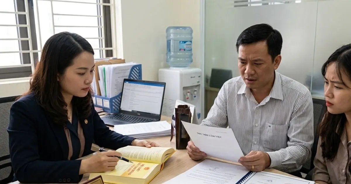Thư mời làm việc dưới lăng kính pháp luật lao động Thư mời làm việc dưới lăng kính pháp luật lao động