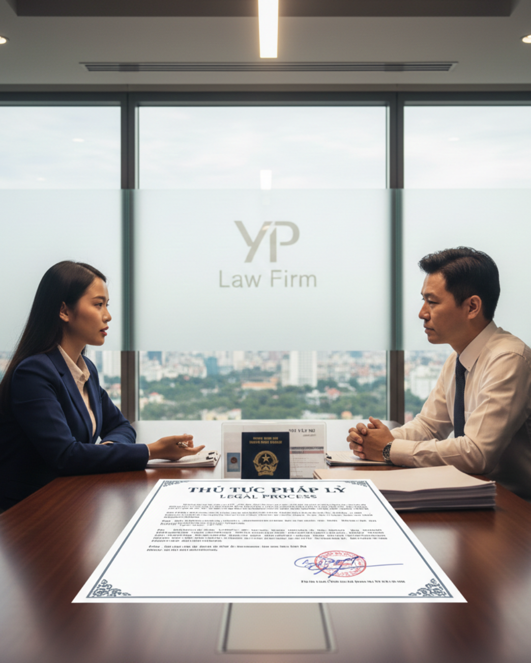 Thủ tục xin cấp thẻ tạm trú tại YP Law Firm