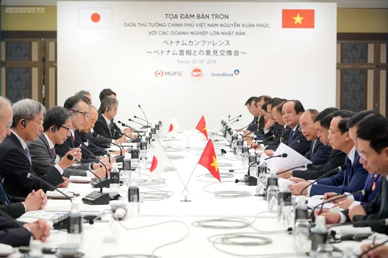Thủ tướng khuyến khích nhà đầu tư Nhật Bản góp vốn vào doanh nghiệp Việt Nam Thủ tướng khuyến khích nhà đầu tư Nhật Bản góp vốn vào doanh nghiệp Việt Nam