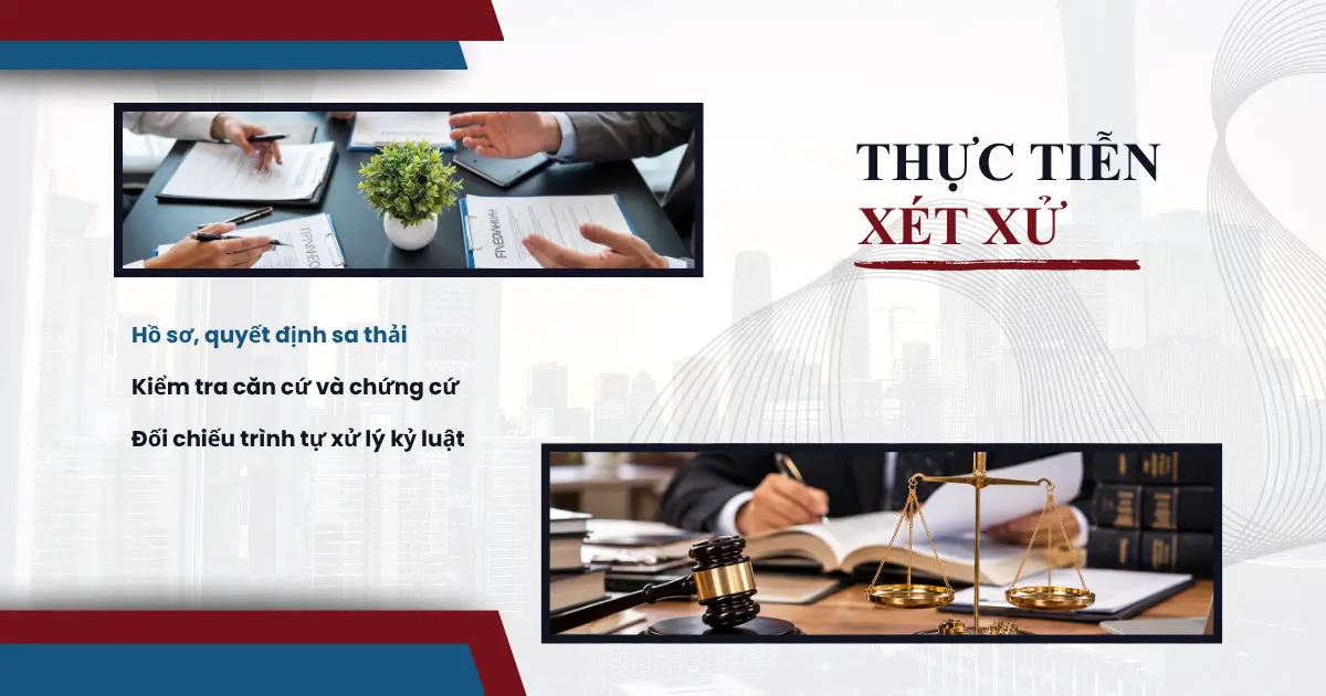 Thực tiễn xét xử tranh chấp sa thải người lao động Thực tiễn xét xử tranh chấp sa thải người lao động
