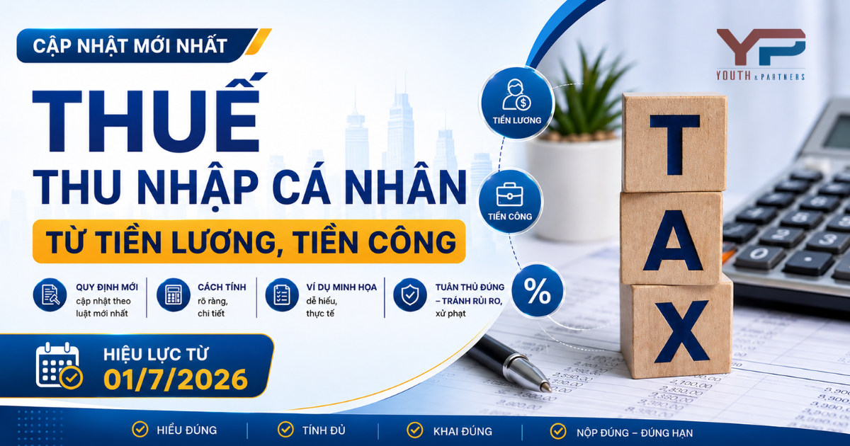 Thuế thu nhập cá nhân mới nhất đối với thu nhập từ tiền lương, tiền công: cập nhật quy định, cách tính thuế, miễn giảm và lưu ý quan trọng cho doanh nghiệp.