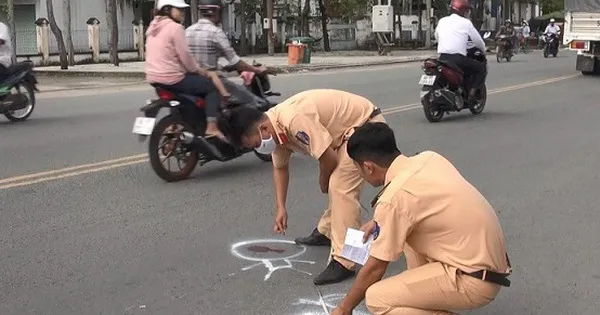 Tiến hành giải quyết tai nạn giao thông chết người