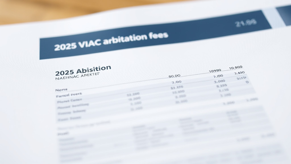 Tìm hiểu phí trọng tài VIAC mới nhất 2025