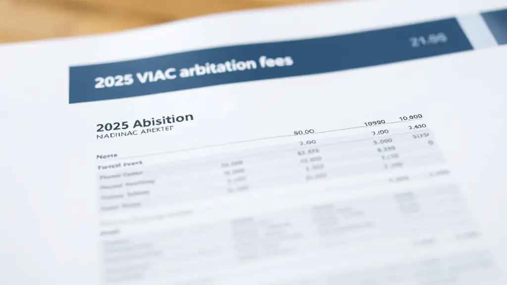 Tìm hiểu phí trọng tài VIAC mới nhất 2025 Tìm hiểu phí trọng tài VIAC mới nhất 2025