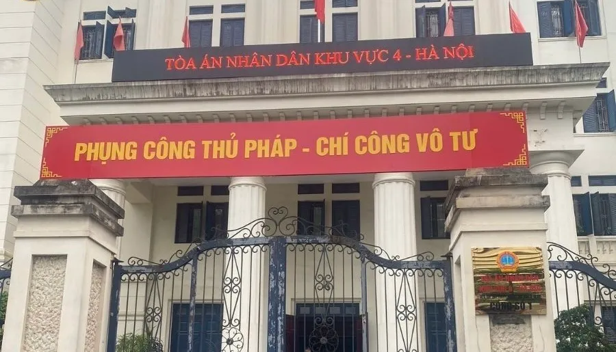 Tòa án khu vực 4 tại Hà Nội Tòa án khu vực 4 tại Hà Nội