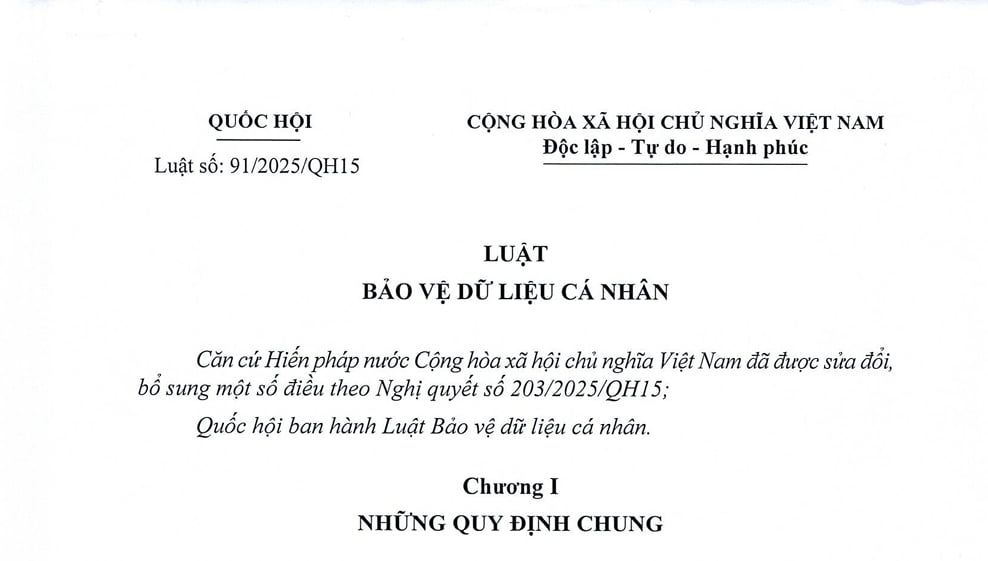 Luật Bảo vệ dữ liệu cá nhân 2025 – Những nội dung nổi bật cần biết