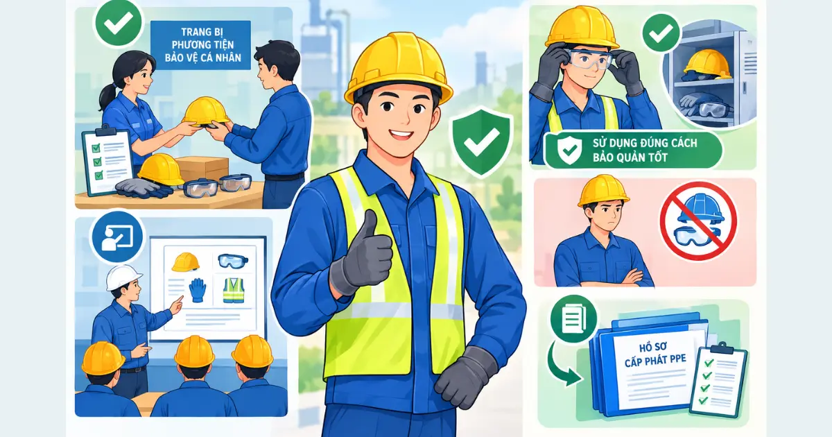 trách nhiệm của người lao động khi được cấp phương tiện bảo vệ cá nhân trách nhiệm của người lao động khi được cấp phương tiện bảo vệ cá nhân