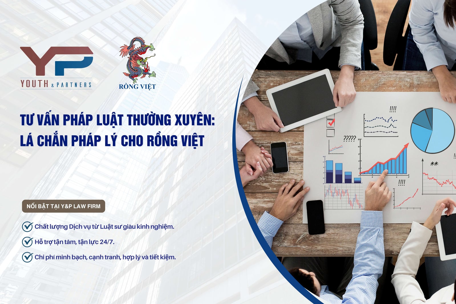 Tư vấn pháp luật thường xuyên: Lá chắn pháp lý cho Rồng Việt 