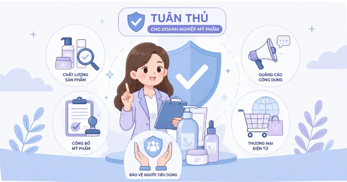 Tư vấn pháp luật thường xuyên là giải pháp cho yêu cầu tuân thủ của doanh nghiệp mỹ phẩm