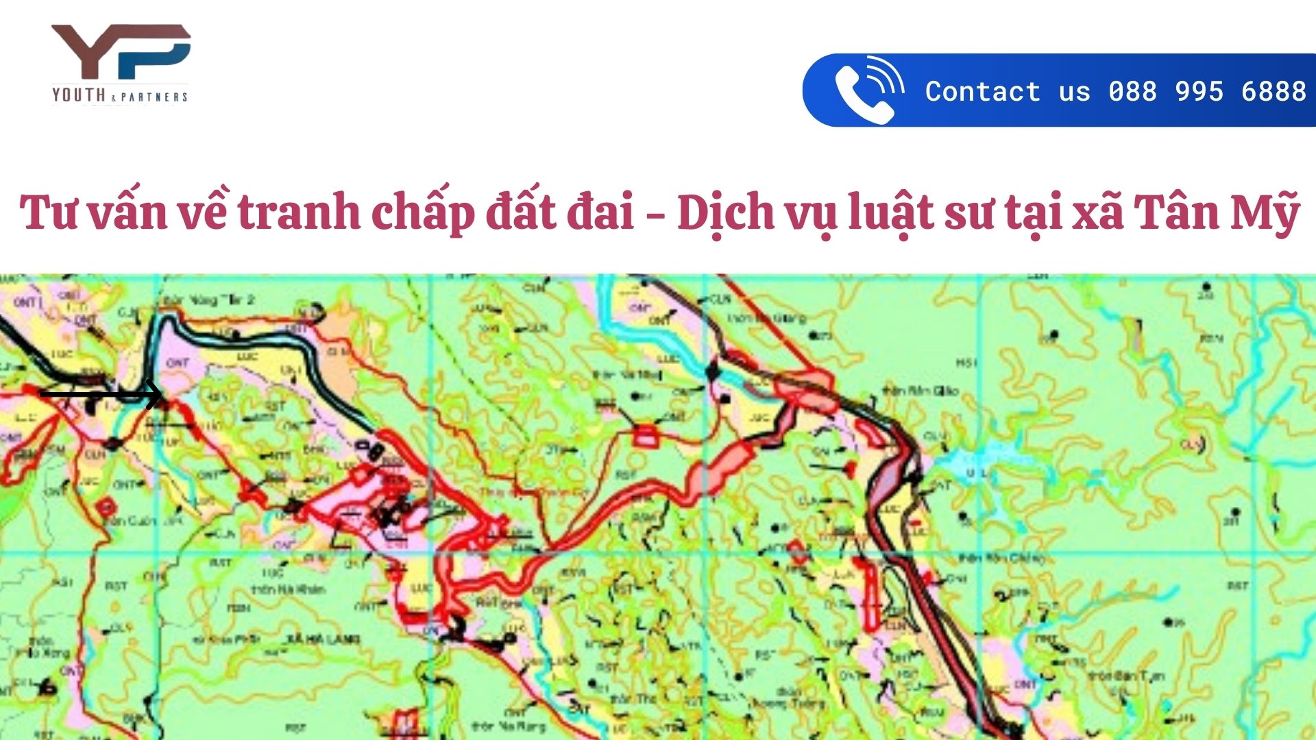 Tư vấn về tranh chấp đất đai - Dịch vụ luật sư tại xã Tân Mỹ