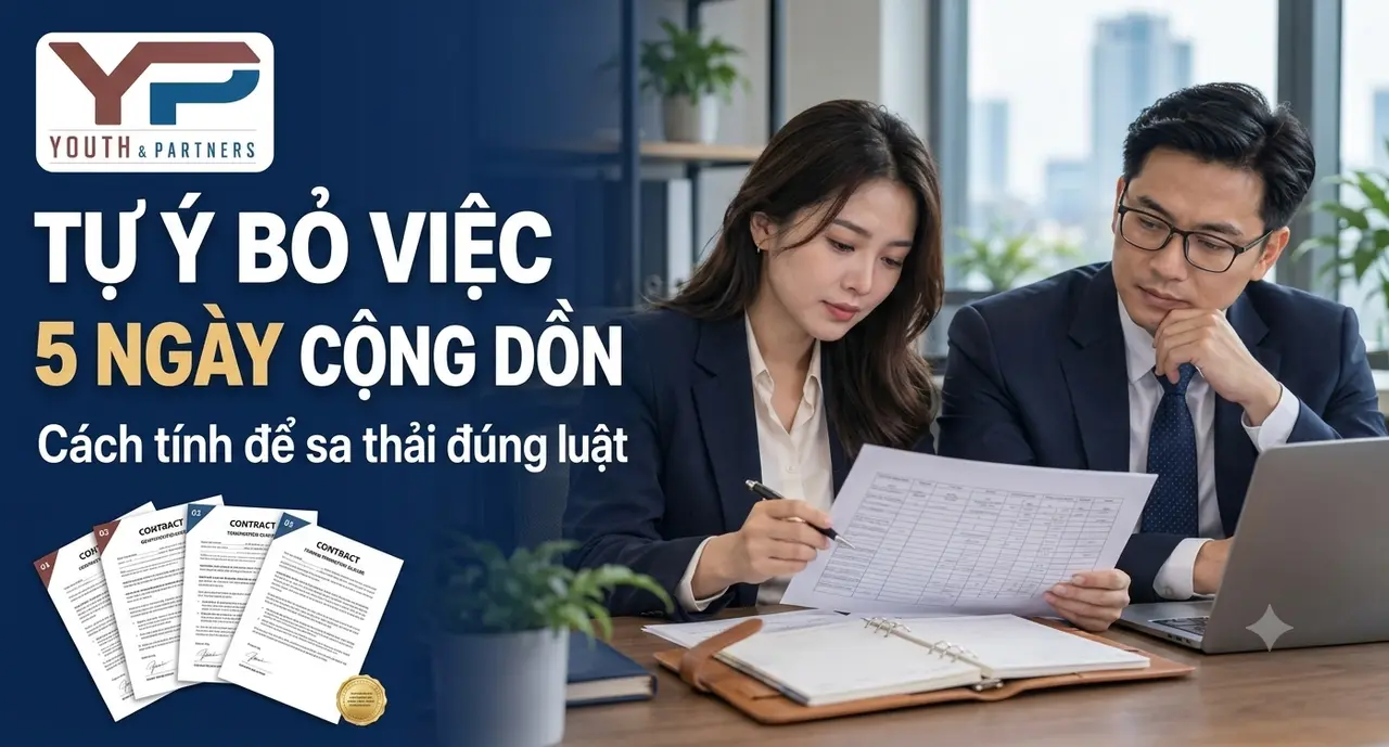 Tự ý bỏ việc 5 ngày cộng dồn - cách tính để sa thải đúng luật