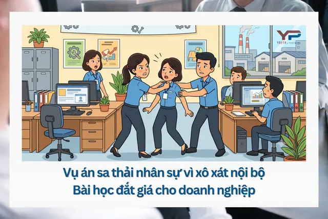 Vụ án sa thải nhân sự vì xô xát nội bộ: Bài học đắt giá cho doanh nghiệp