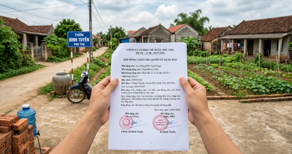 xây nhà trên đất của bố mẹ chồng giấy tờ pháp lý