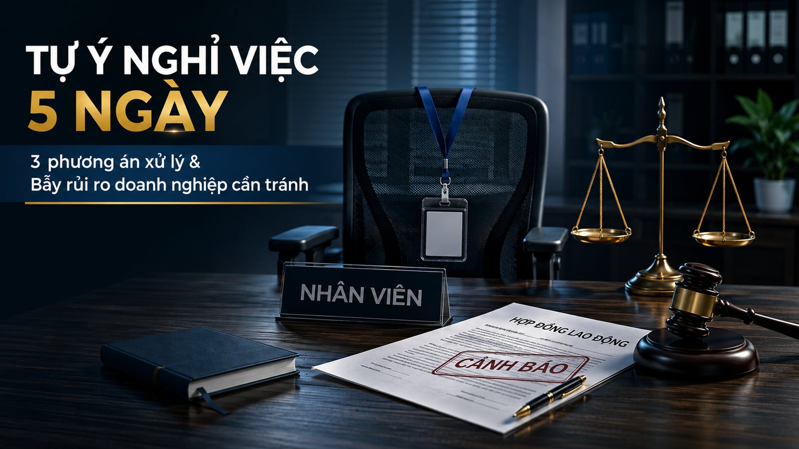 Xử lý lao động tự ý nghỉ việc – Cẩn thận kẻo đúng lại thành sai