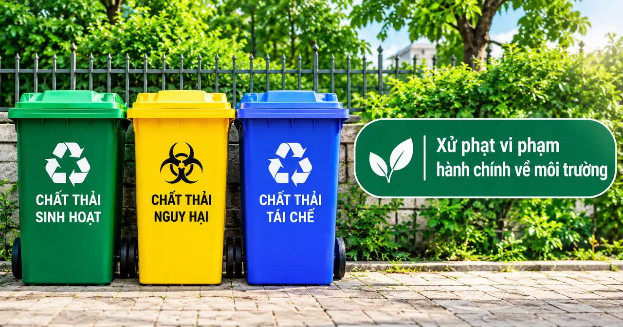 Xử phạt vi phạm hành chính về môi trường Xử phạt vi phạm hành chính về môi trường
