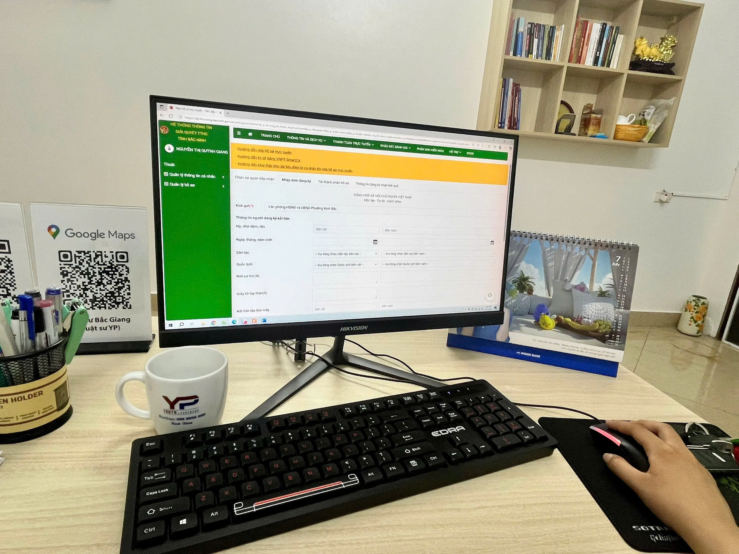 Y&P Law Firm thực hiện quy trình đăng ký kết hôn cho khách hàng online