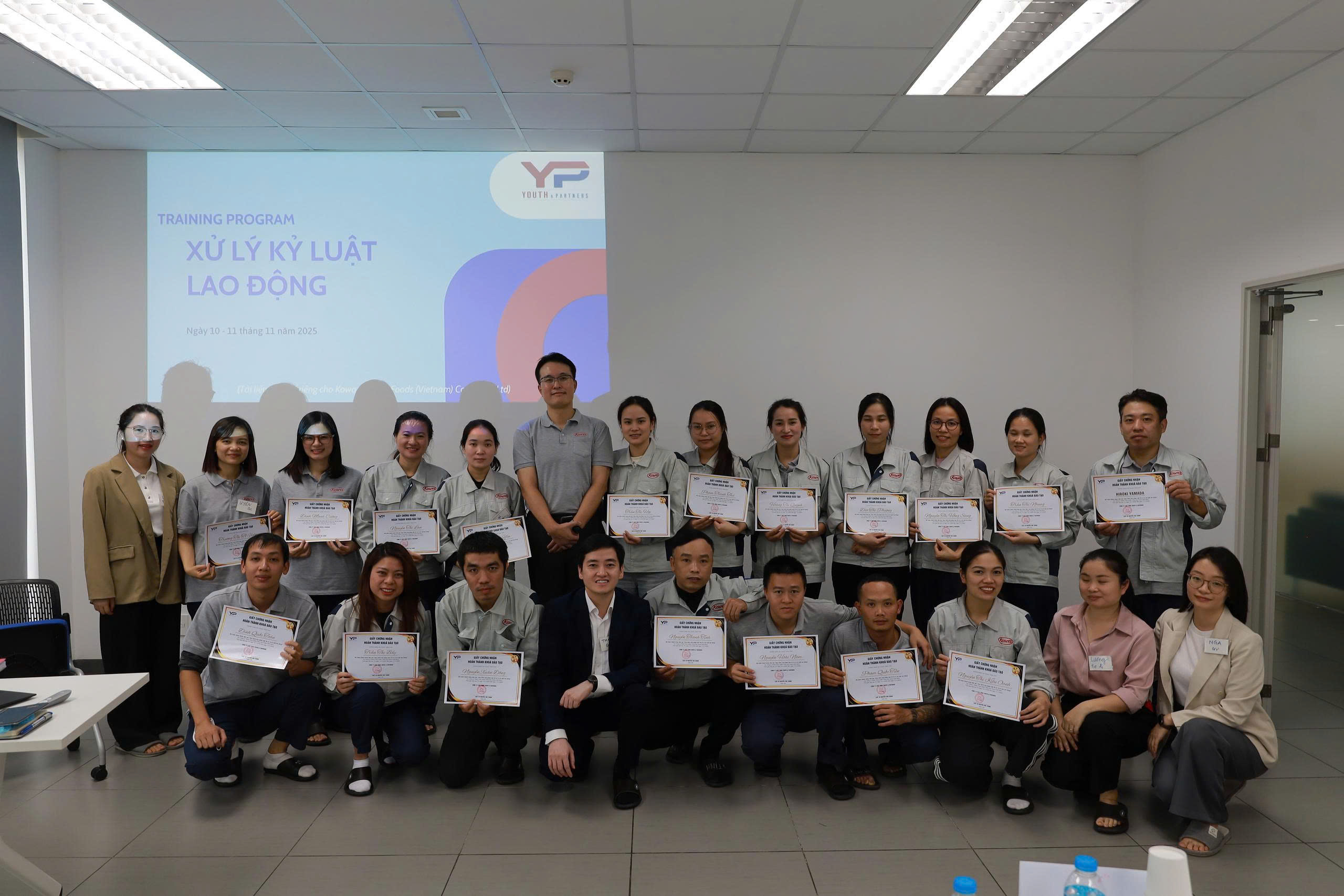 Y&P tổ chức tư vấn pháp luật doanh nghiệp qua các buổi đào tạo